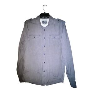 American Rag Gray‎ Lightweight Shirt Jacket